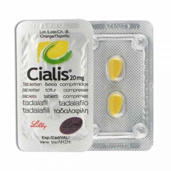 Cialis (Тадалафил) Eli Lilly 4 таблетки (1таб 20 мг) - Астана